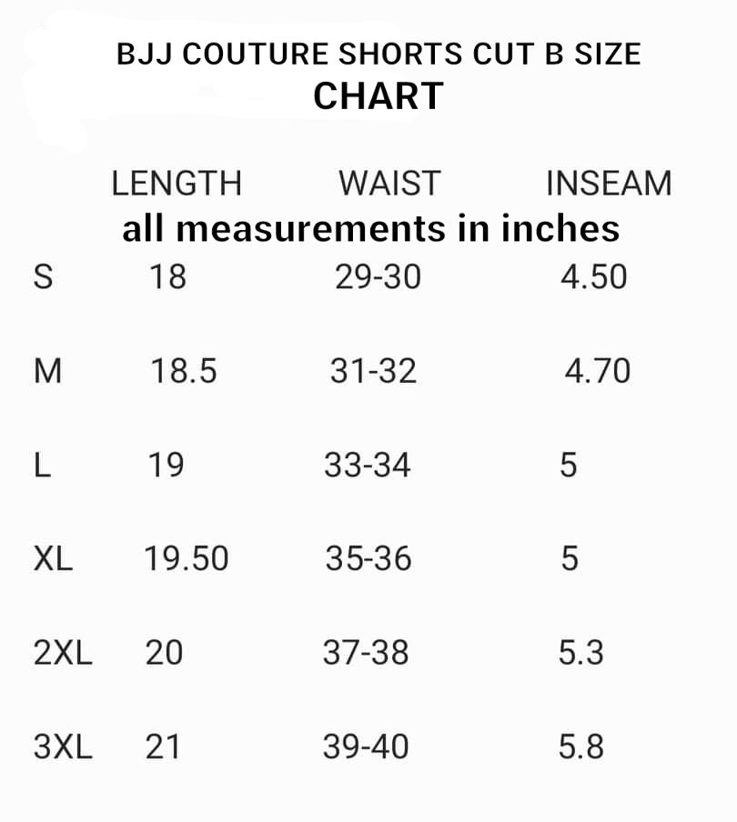 BJJ Couture Pressure Black & Charcoal Grappling Shorts