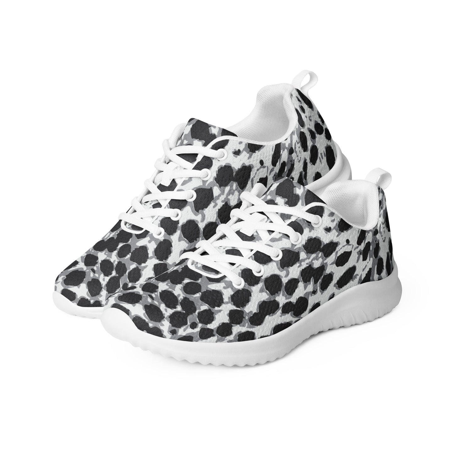 BJJ Couture Grey Leopard Print Women’s athletic shoes