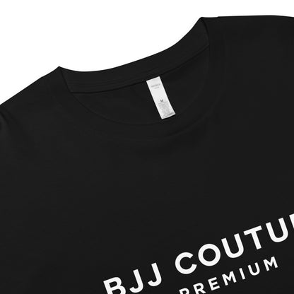 BJJ Couture Premium Black Flowy Women’s crop top