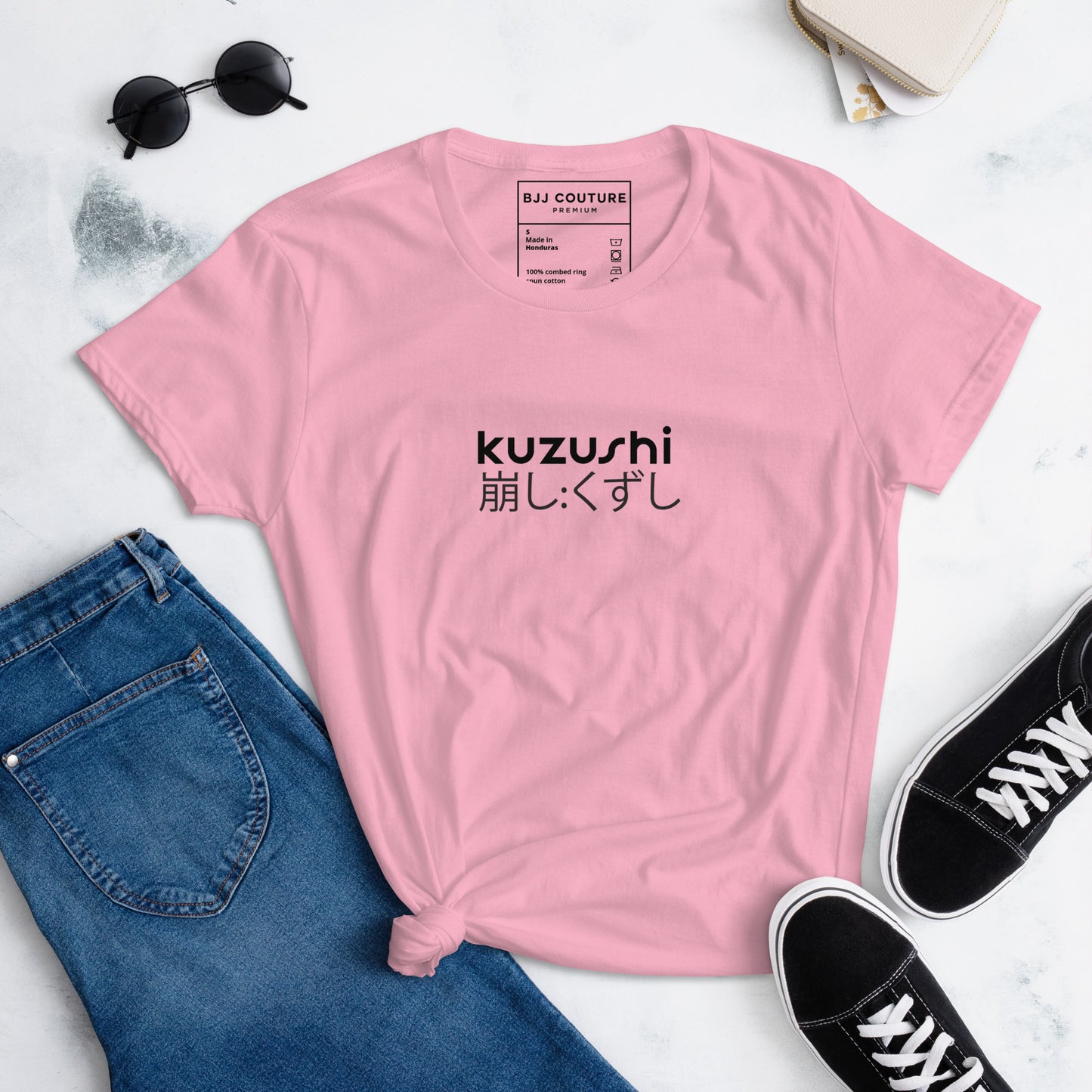 Women's kuzushi light soft pre-shrunk short sleeve t-shirt